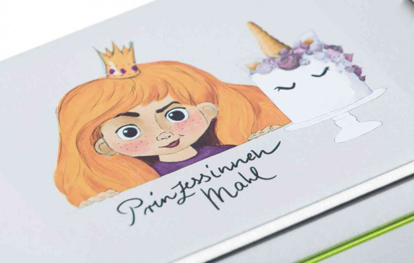 Brotzeitdose "Prinzessin" : Edelstahl Small